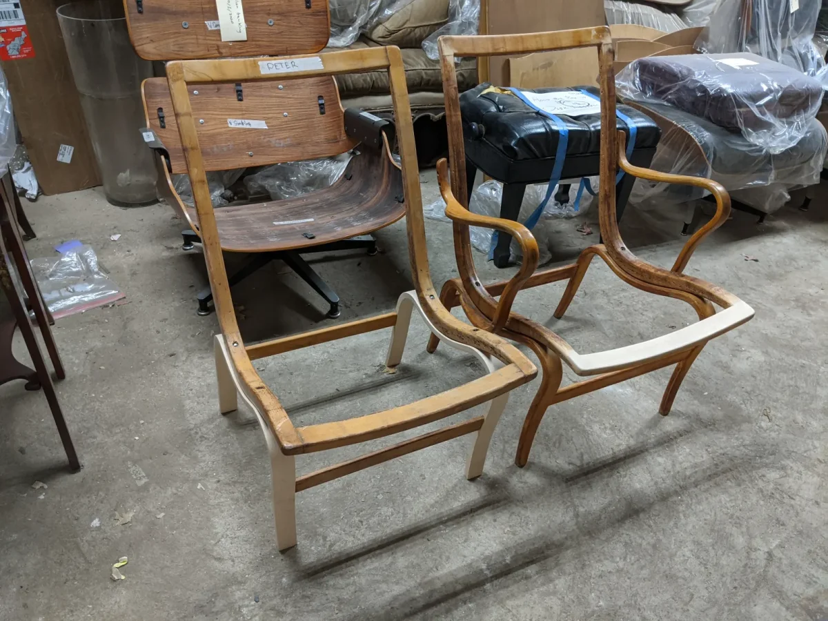 Mathsson Bent Plywood Chair — Leg Replication