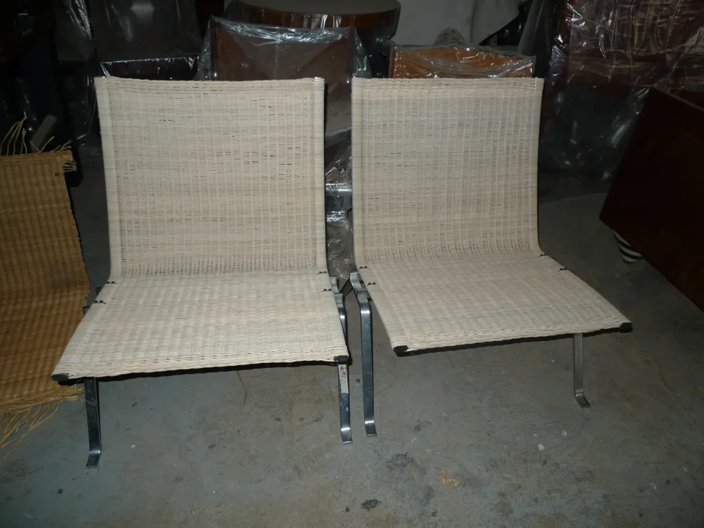 Poul Kjaerholm PK-22 — Wicker Re-weaving — After