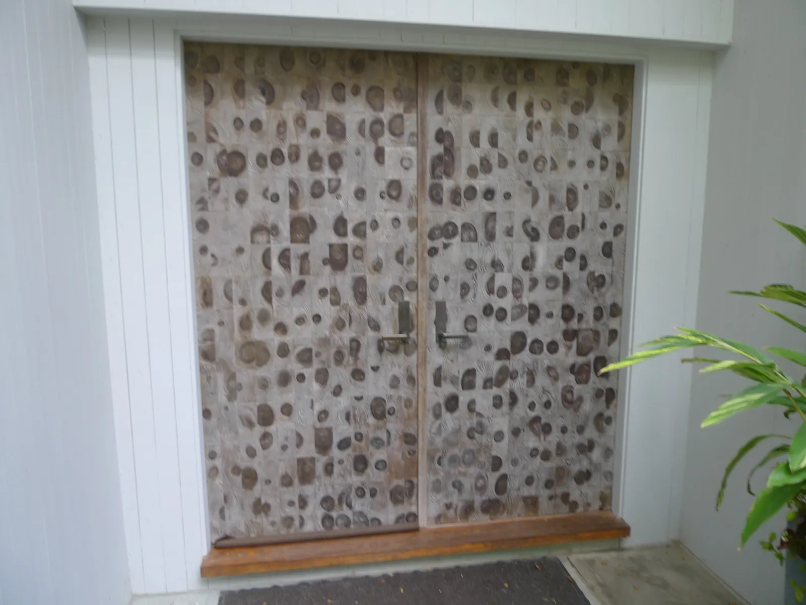 Mid-Century Modern Entry Door — Restoration