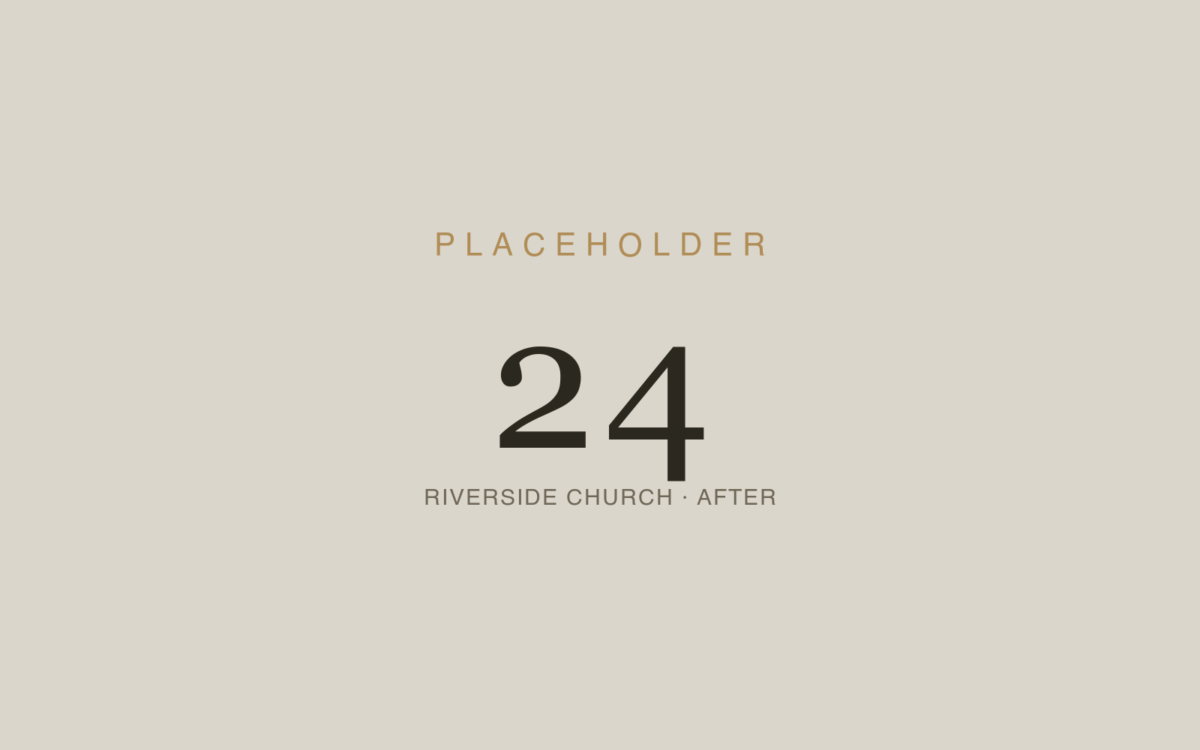 Riverside Church — Historic Wood Doors & Architectural Elements